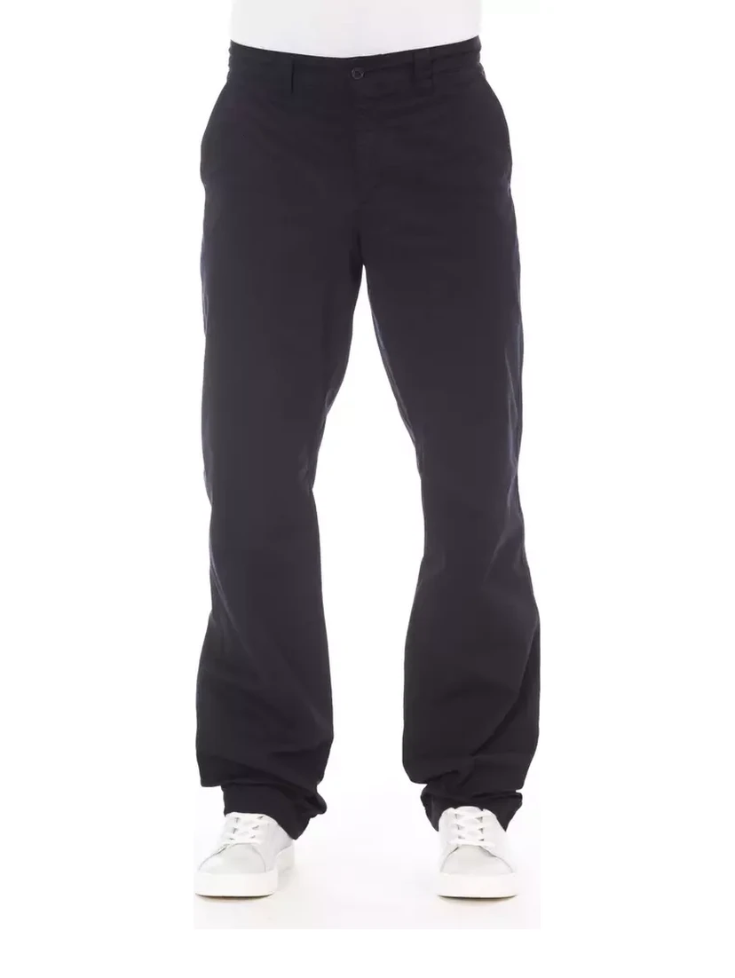 Blue Cotton Pant