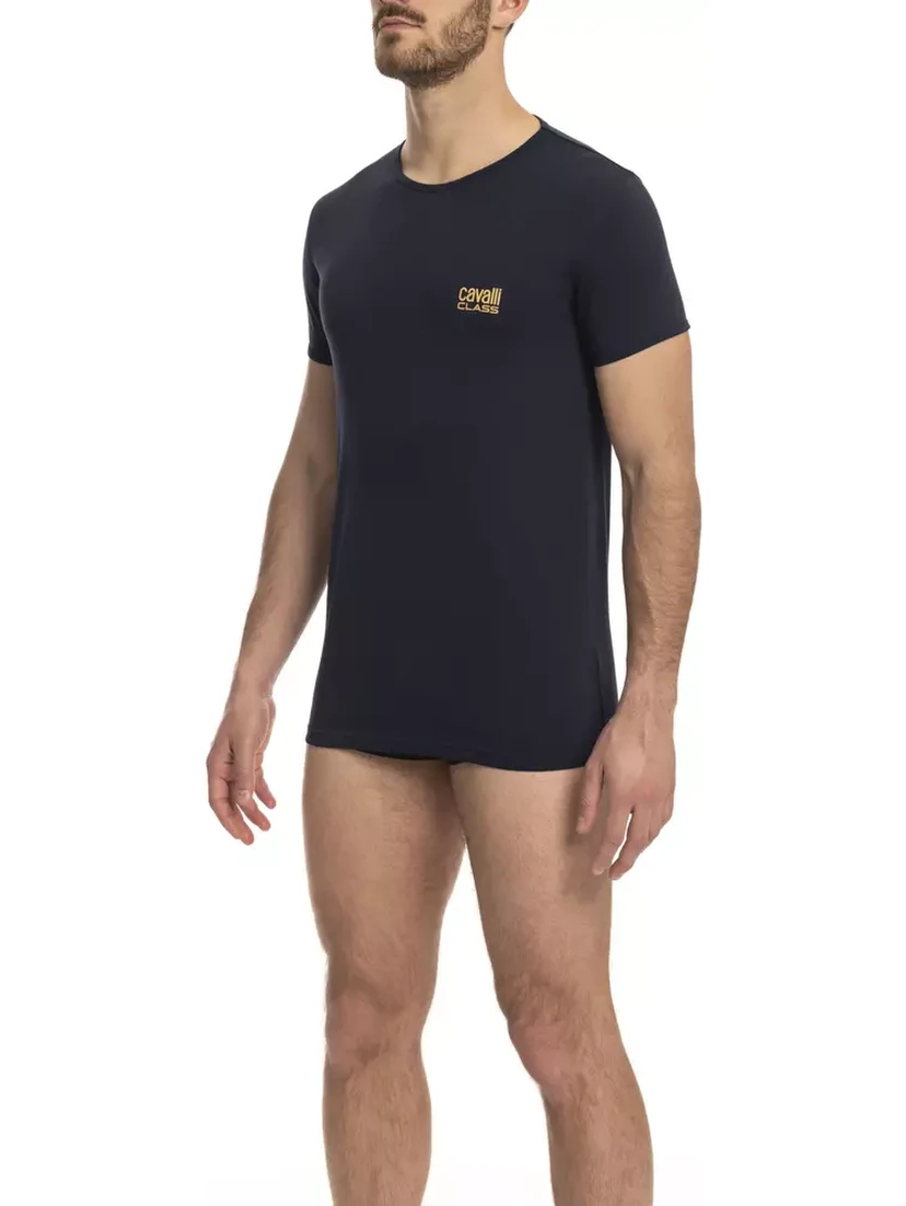 Blue Cotton T-Shirt