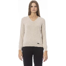 Beige Polyamide Sweater