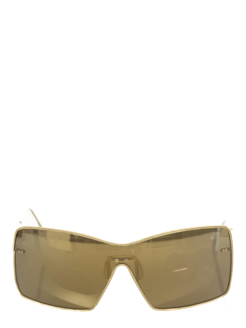 Gold Metallic Fibre Sunglass