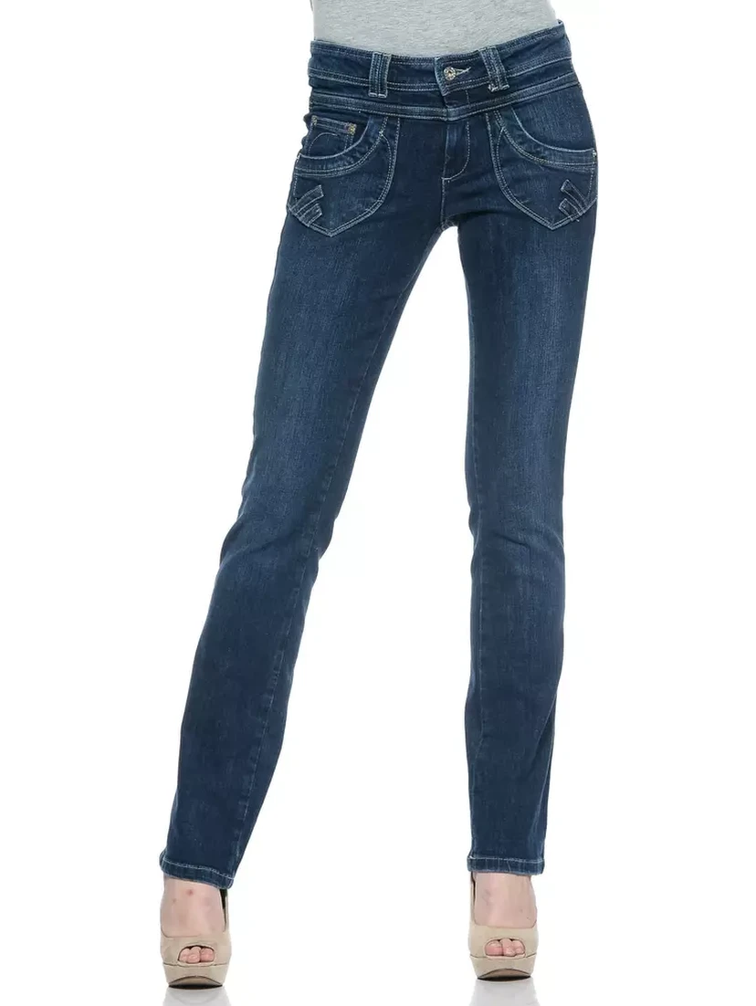 Blue Cotton Jeans Denim