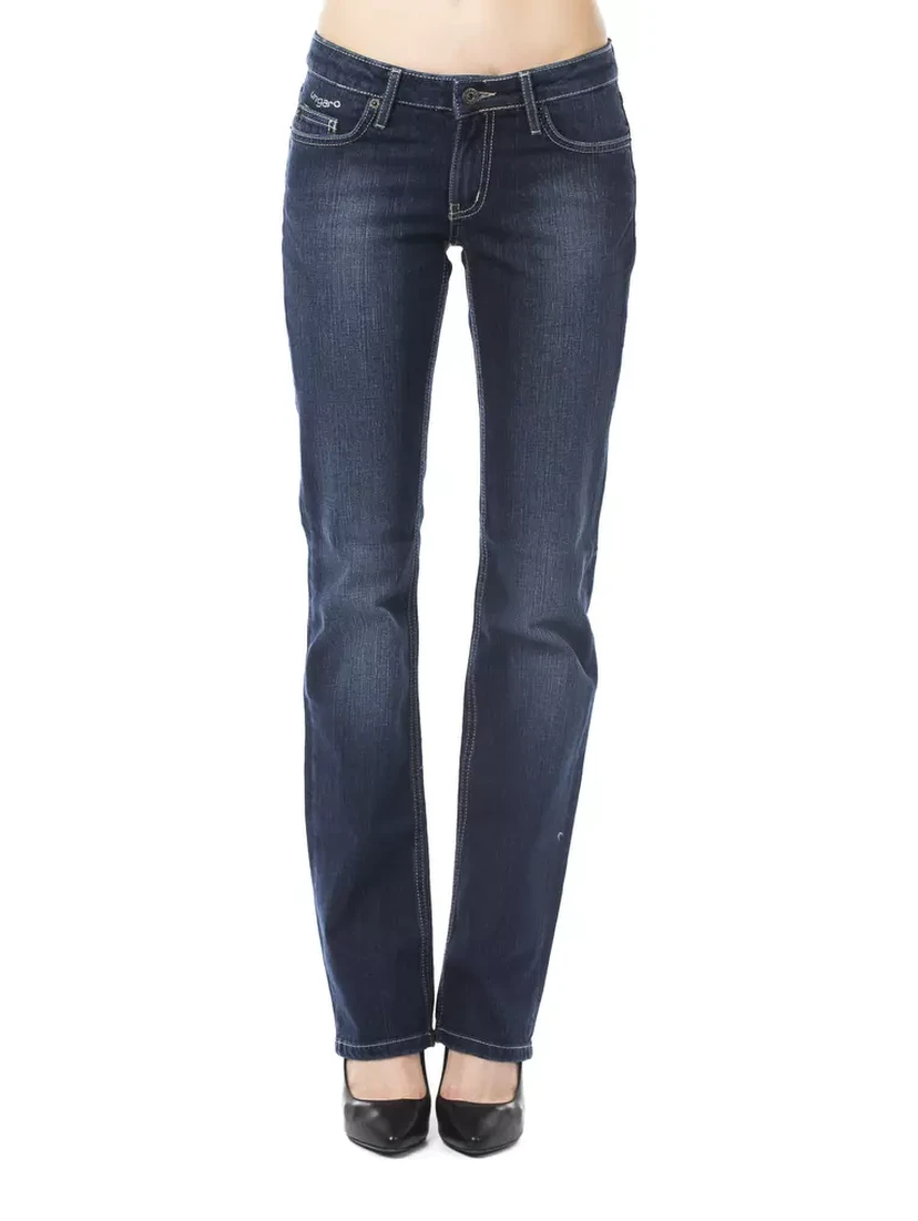 Blue Cotton Jeans Denim