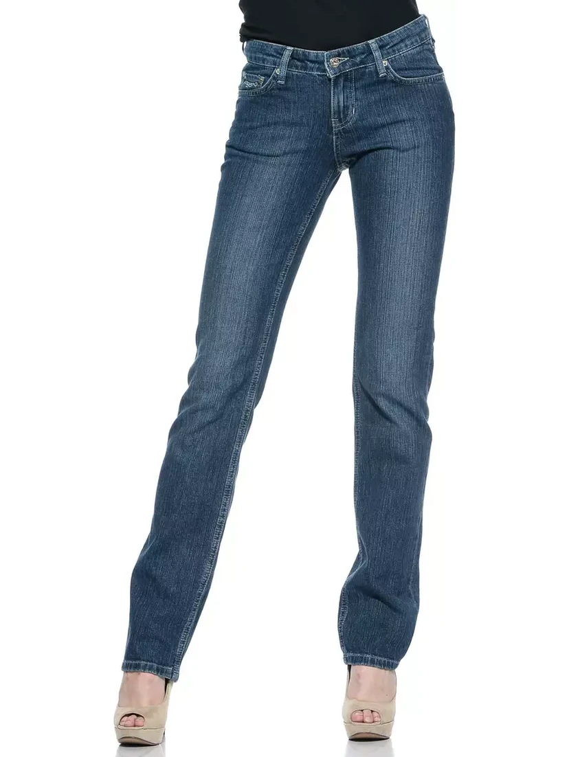 Blue Cotton Jeans Denim