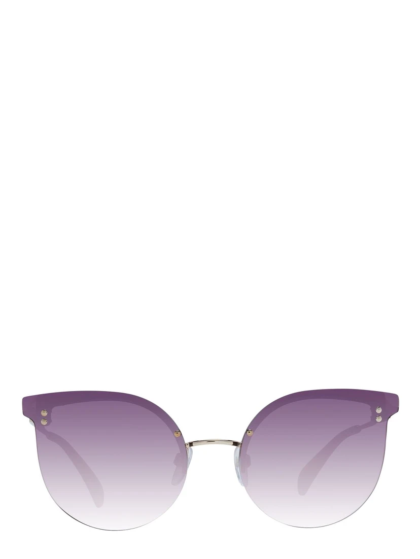 Gold Stainless Steel Sunglasses