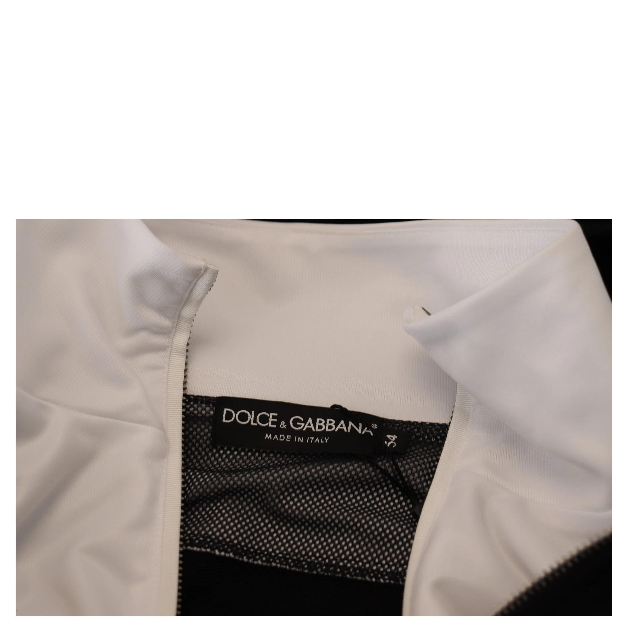Black Polyester Hooded Full Zip Jacket