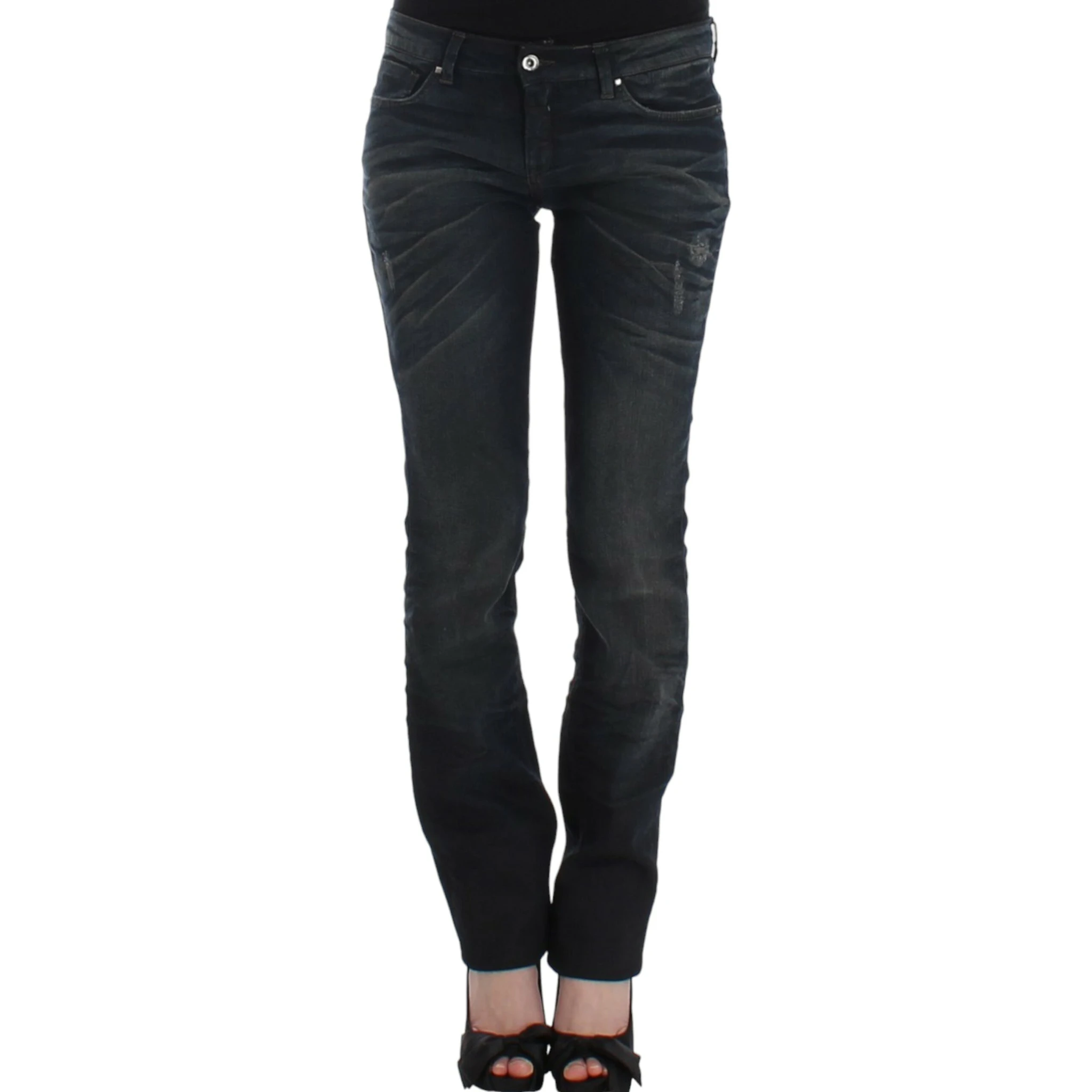 Blue skinnny leg jeans