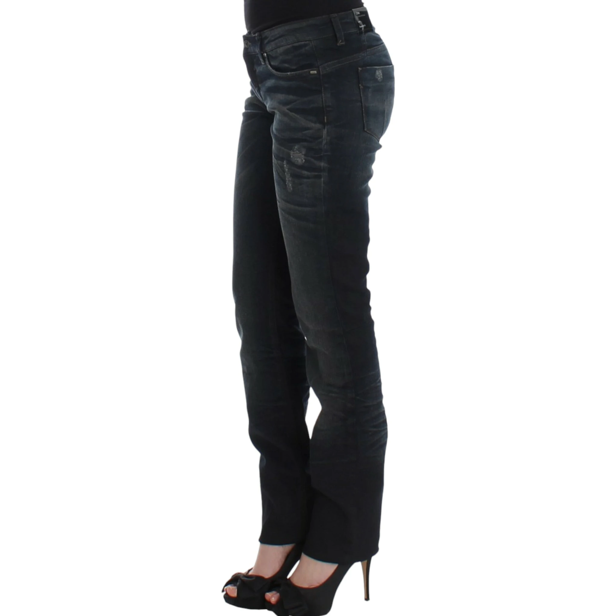 Blue skinnny leg jeans