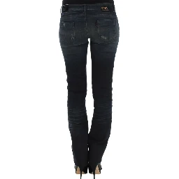 Blue skinnny leg jeans