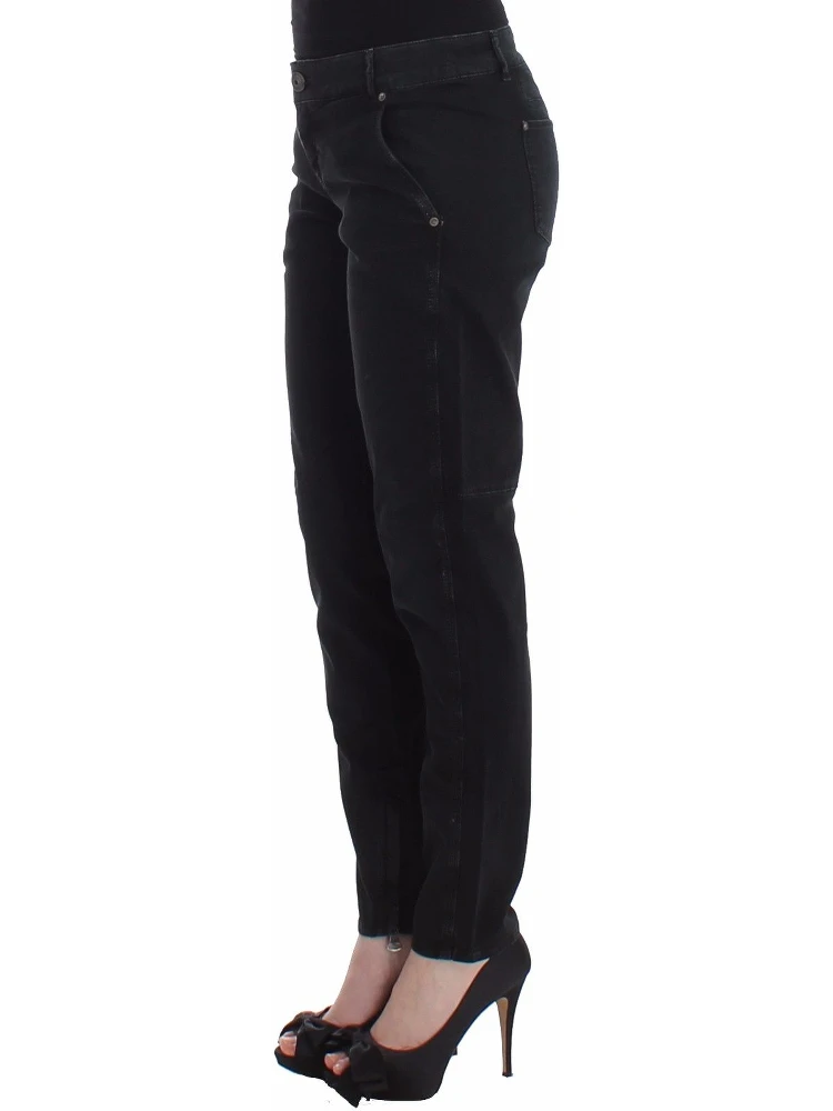Blue Slim Jeans Denim Pants Skinny Leg Straight alternative