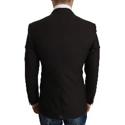Brown Wool SICILIA Jacket Coat Blazer