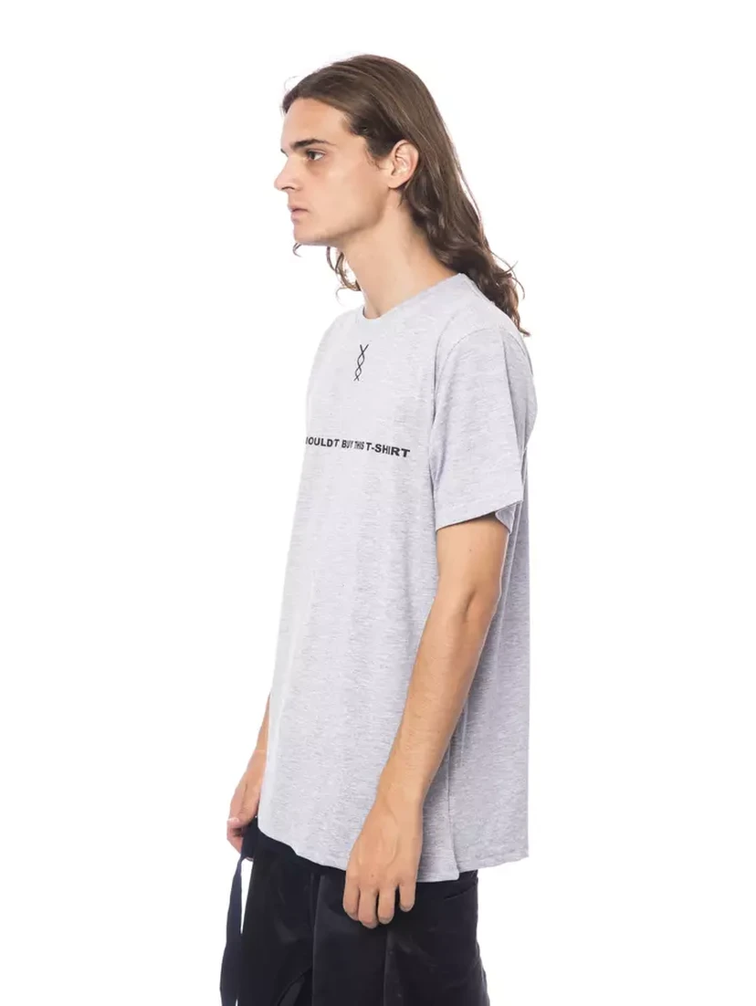 Gray Cotton T-Shirt