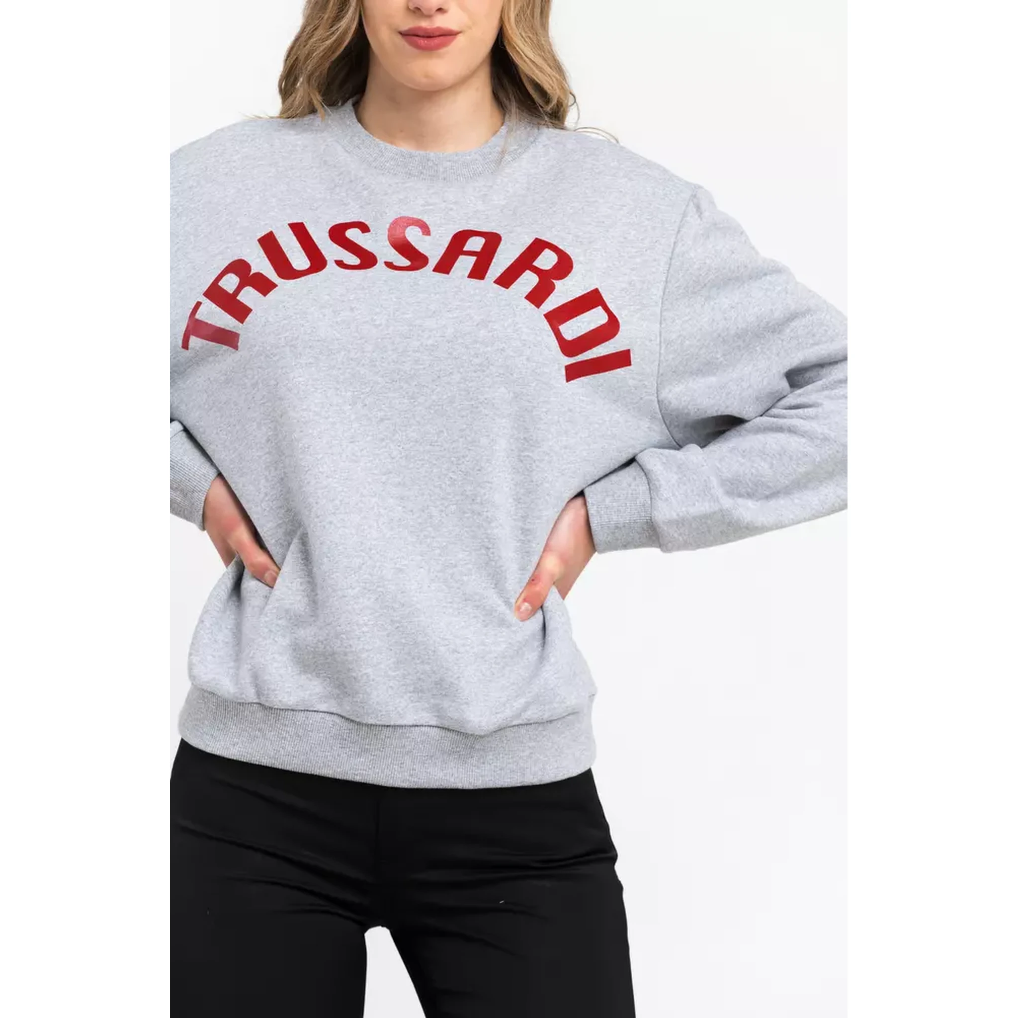 Gray Cotton Sweatshirt