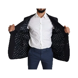 Black Wool Single Breasted NAPOLI Blazer