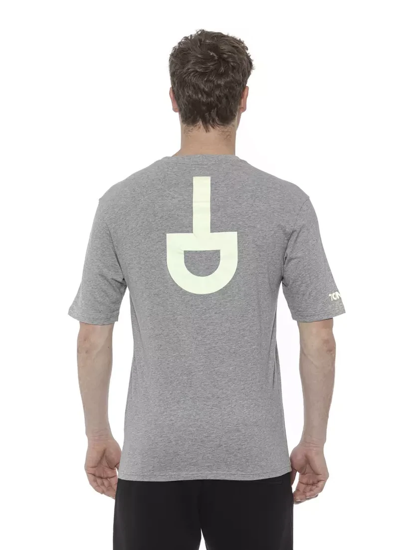 Gray Cotton T-shirt