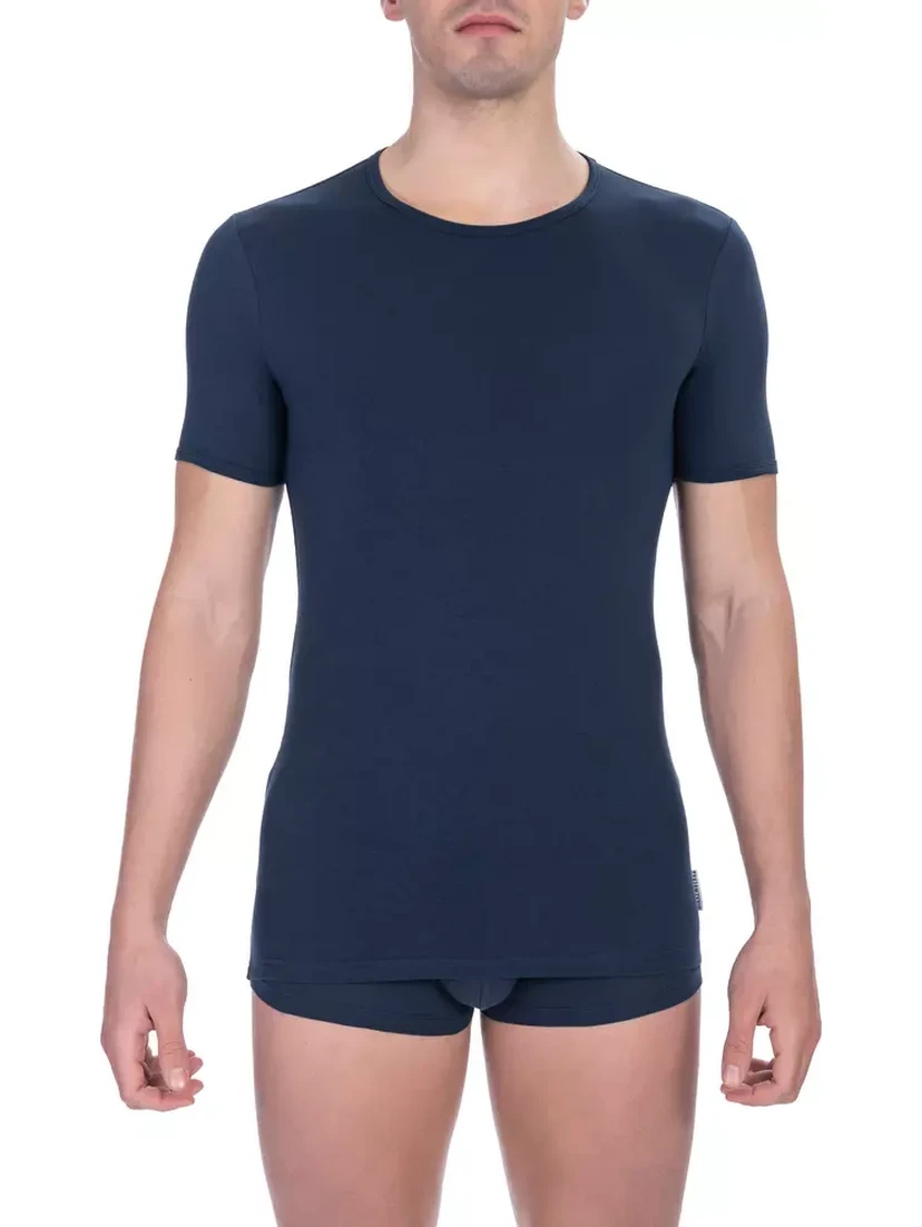Blue Cotton T-Shirt