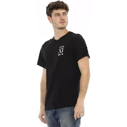 تيشيرت قطني أسود