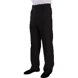 Gray Polyester Single Breasted Formal Suit