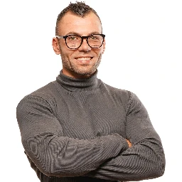 نظارات بلاستيكية سوداء (إطارات)