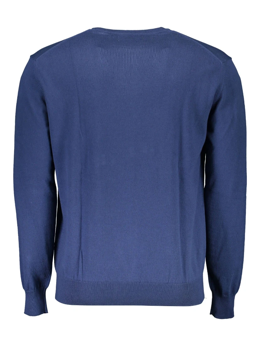 كنزة قطنية زرقاء