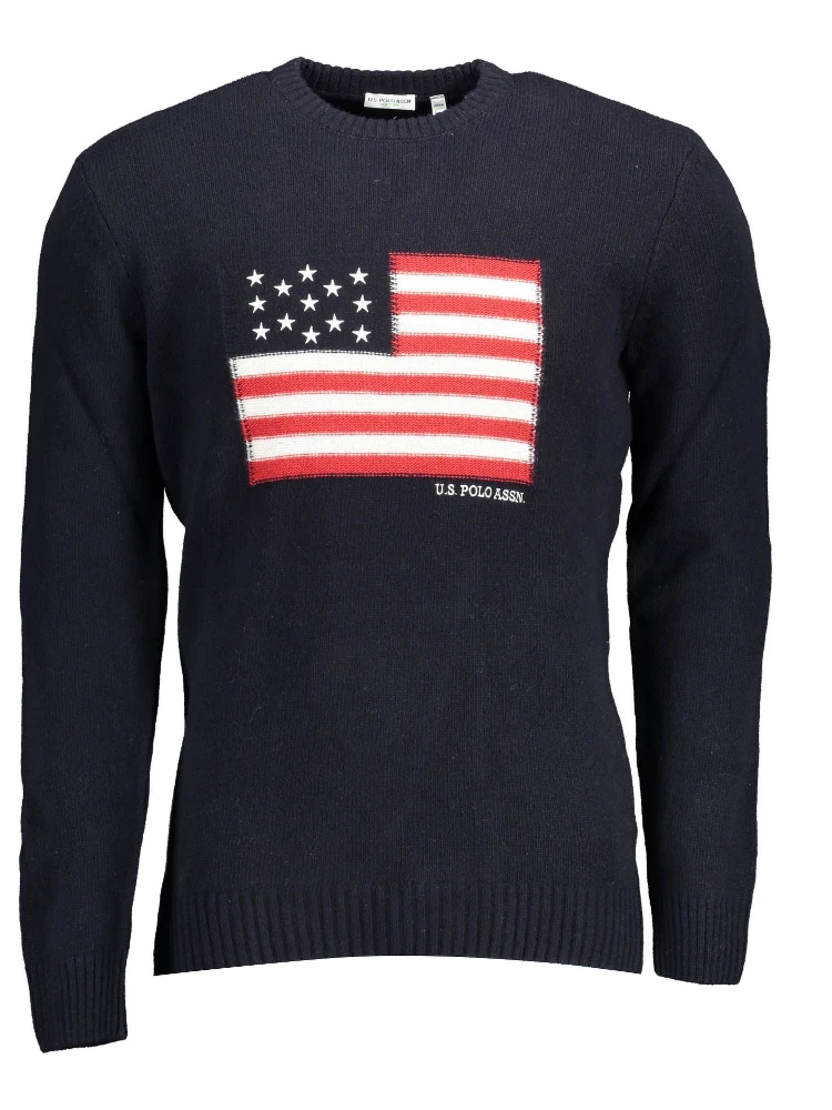 Blue Wool Sweater