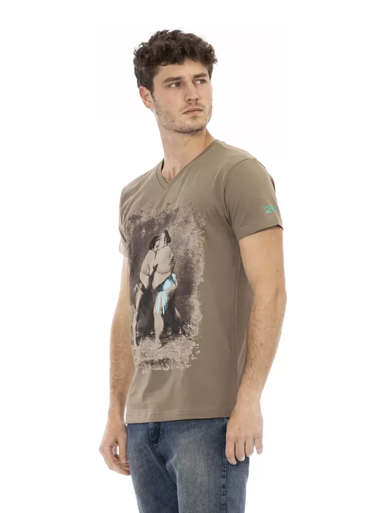 Brown Cotton T-Shirt alternative