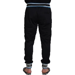 Multicolor DG King Leopard Print Jogger Pants