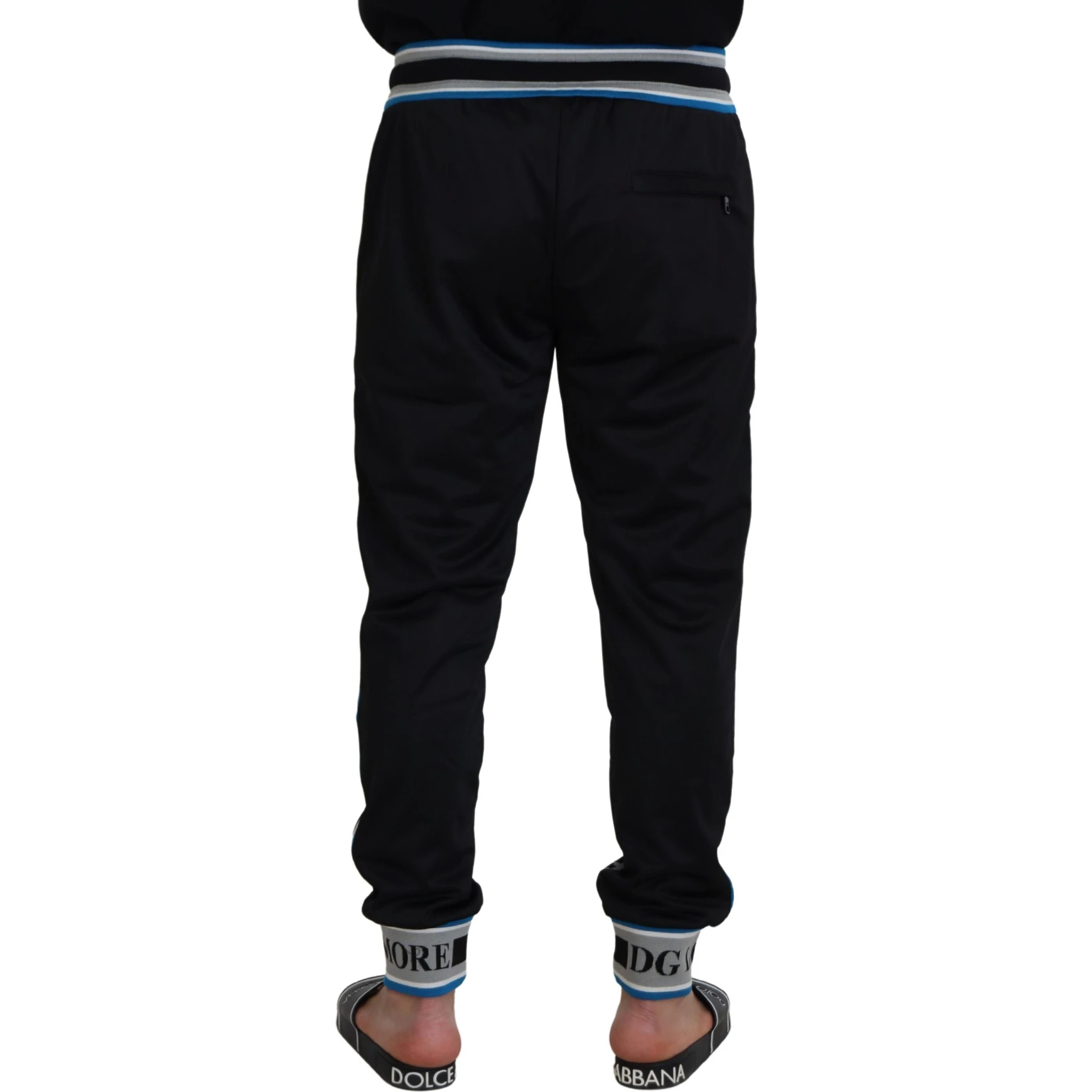 Multicolor DG King Leopard Print Jogger Pants