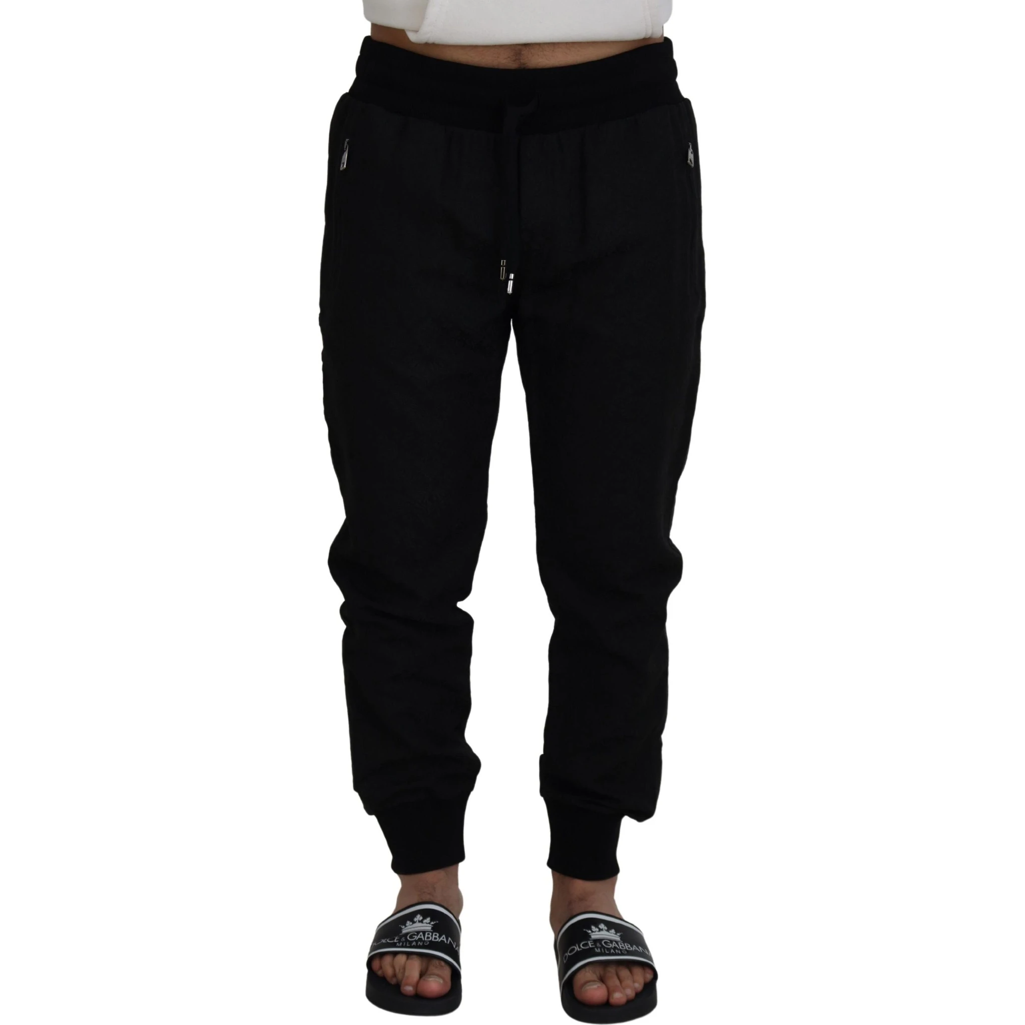 Black Men Casual Jogger Pants