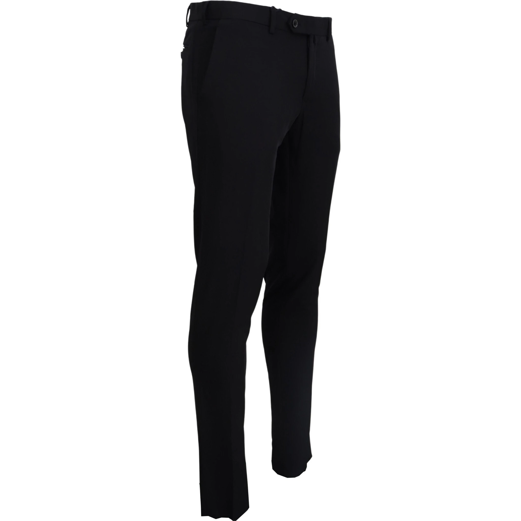 Black Tapered Dress Formal Pants