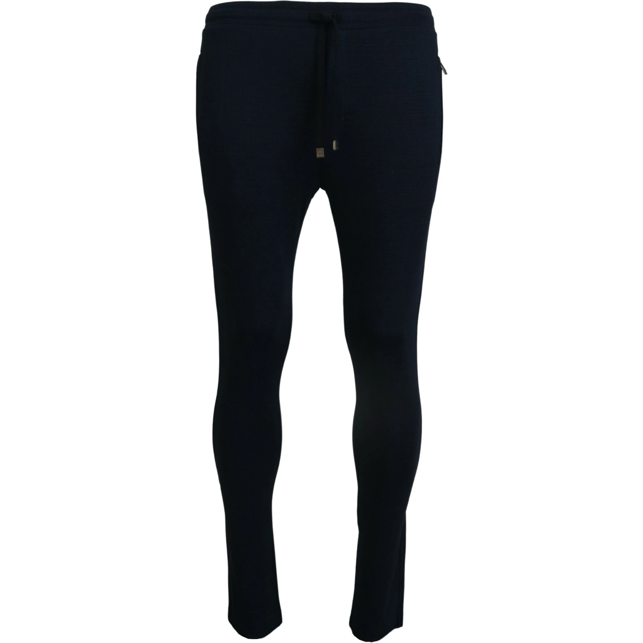 Blue Mens Sport Cotton Sweatpants Pants