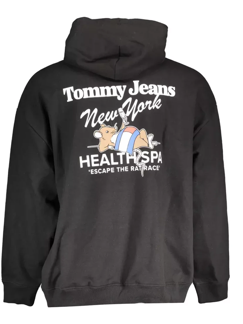 Oversized sport-tee hoodie