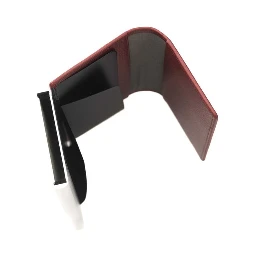 Red Calfskin Wallet