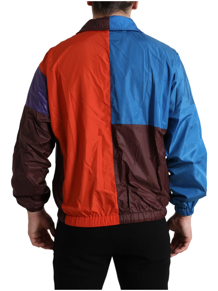 Multicolor Color Windbreaker Jacket alternative