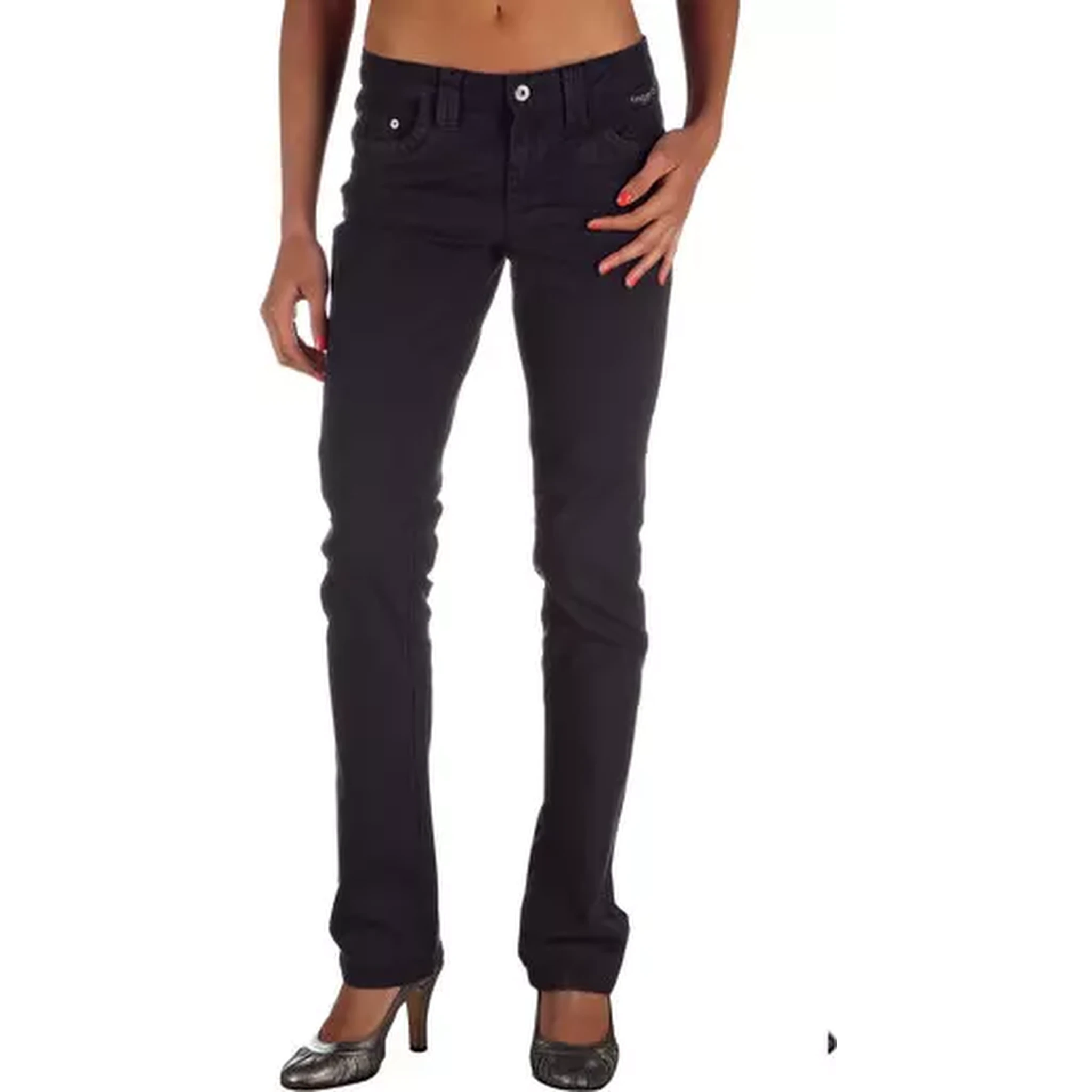 Blue Cotton Pant