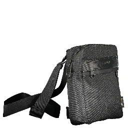 Men's Black Shoulder Bag