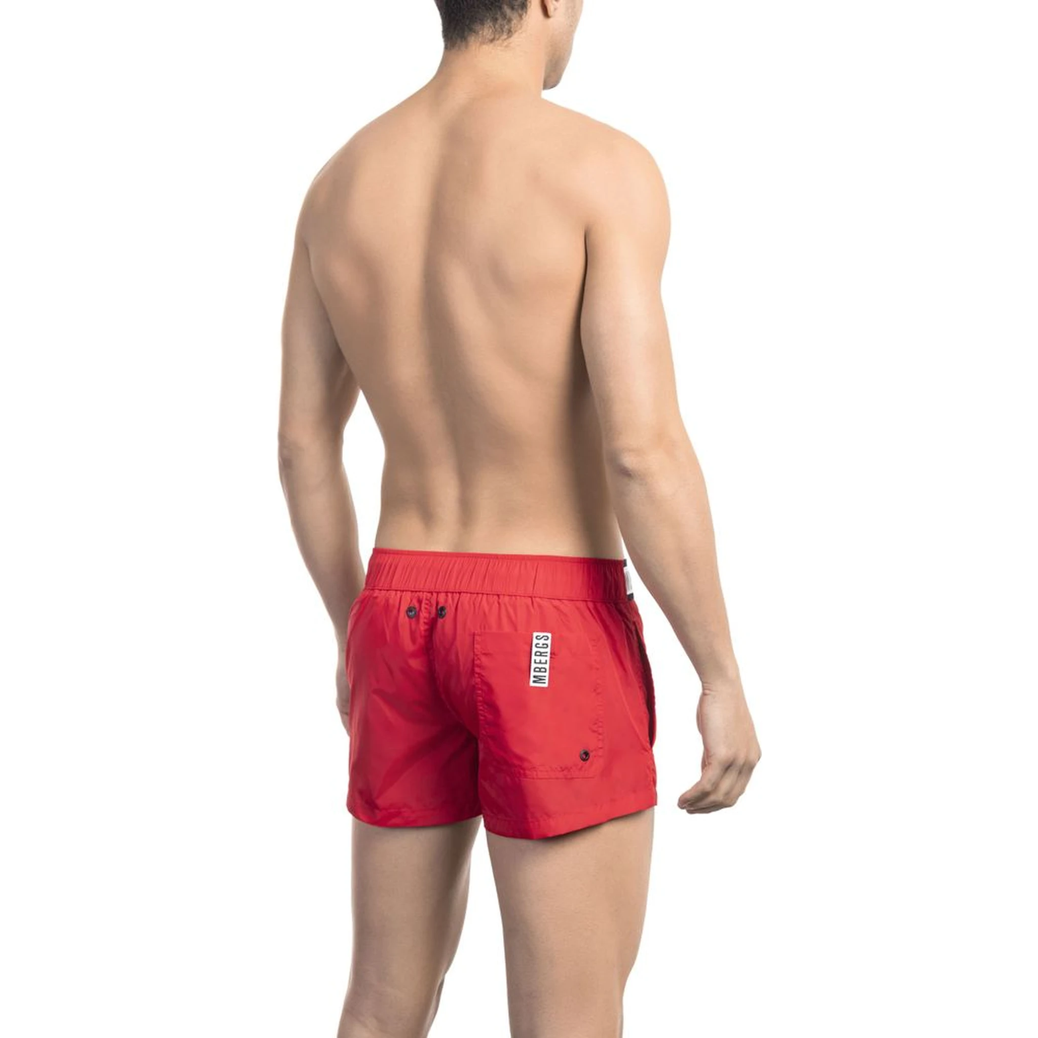 Red Polyamide Swimwear
