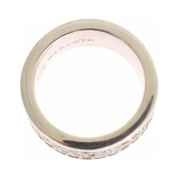 Silver Womens CZ 925 Sterling Ring