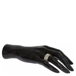 Silver Womens CZ 925 Sterling Ring