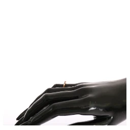Gold Authentic Womens Clear CZ Gold 925 Silver Ring