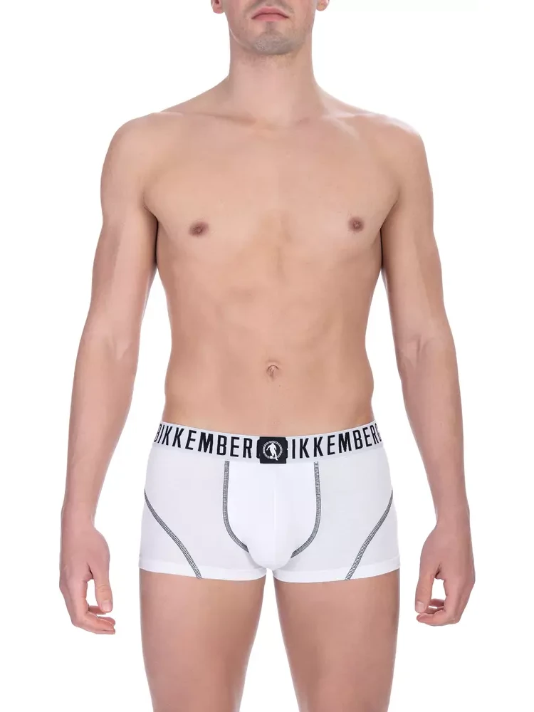 White Cotton Boxer
