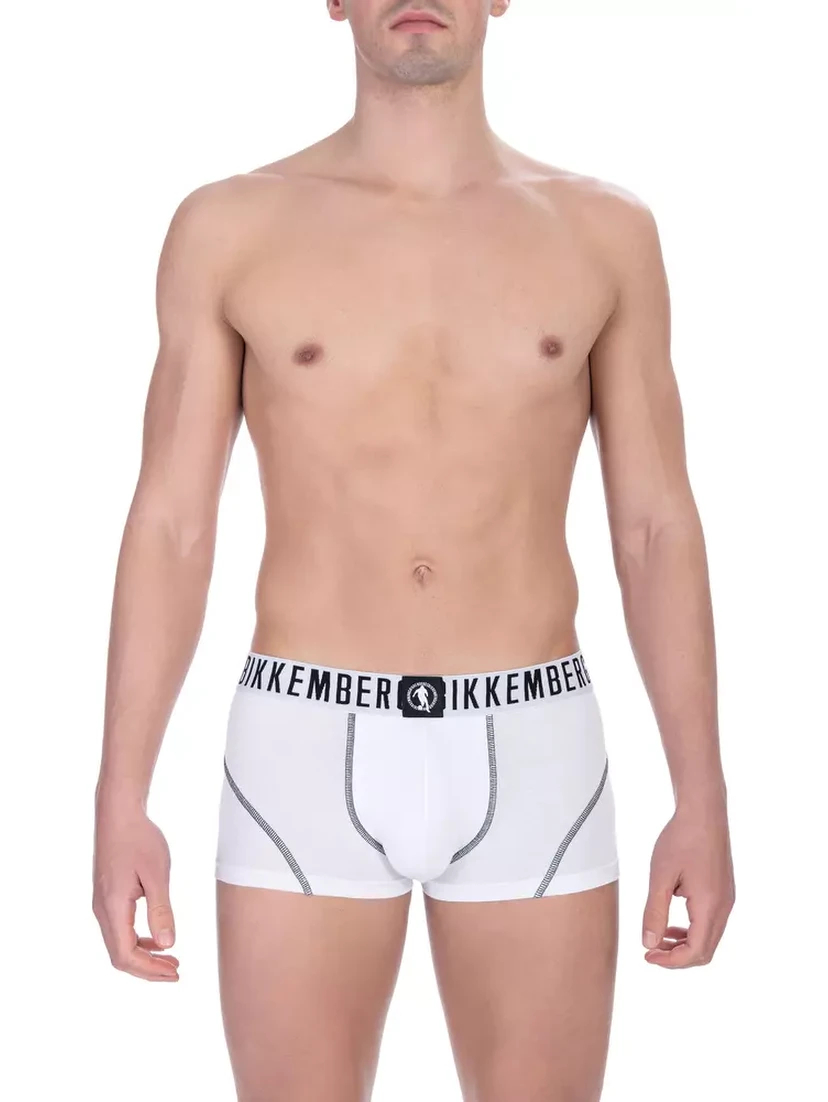 White Cotton Boxer