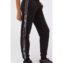 بنطال قطني أسود