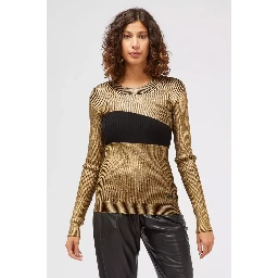 Gold Wool Sweater