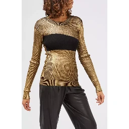 Gold Wool Sweater