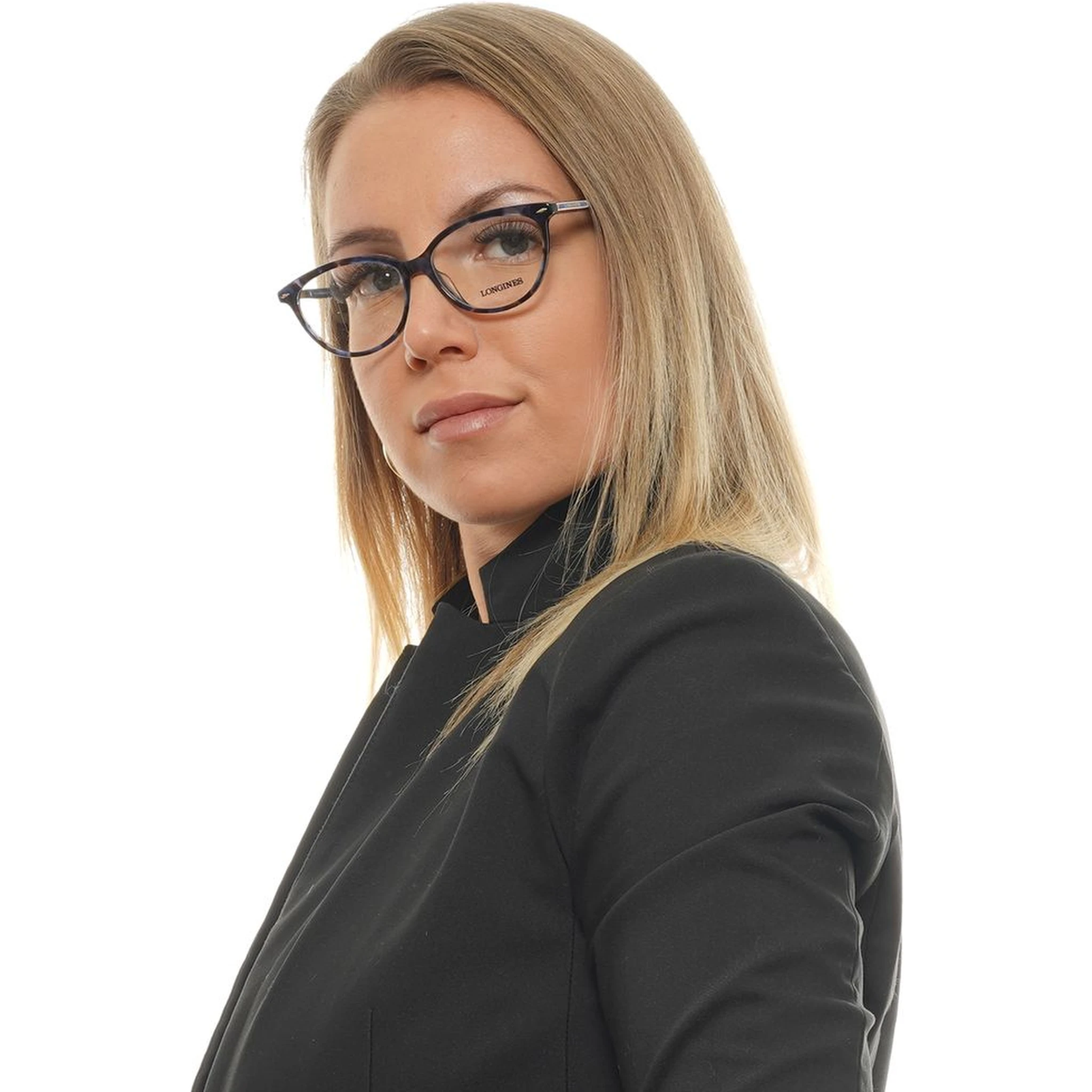 نظارات بلاستيكية زرقاء (إطارات)
