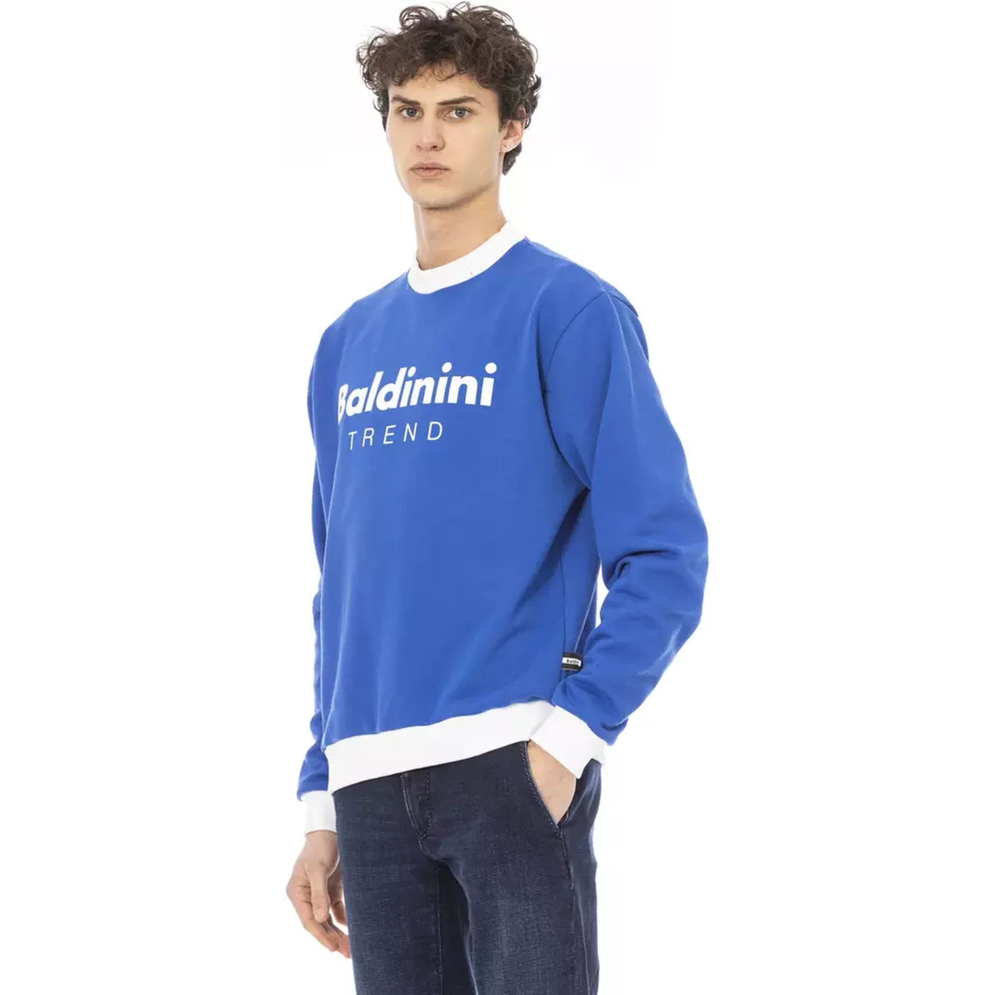 Blue Cotton Sweater