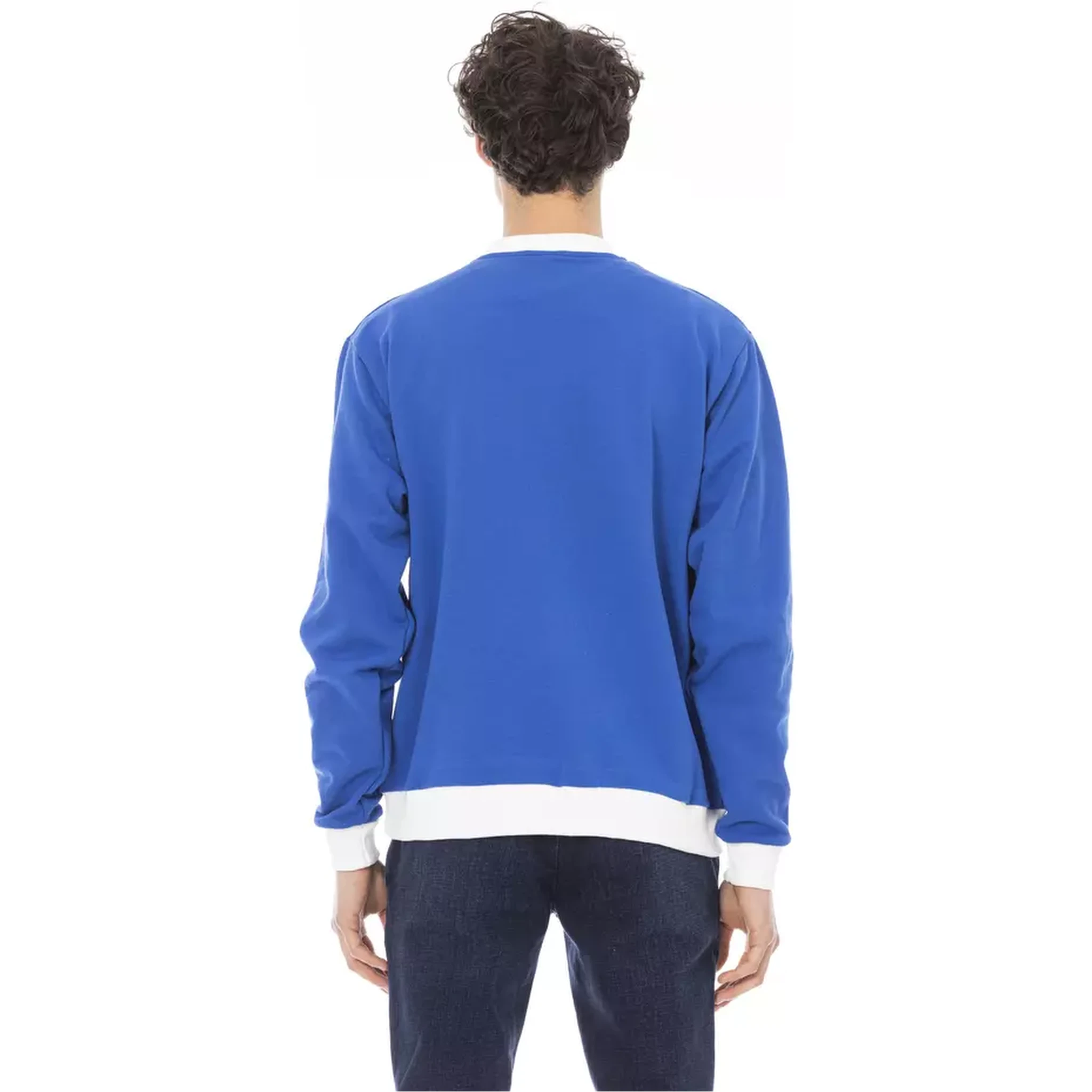 Blue Cotton Sweater