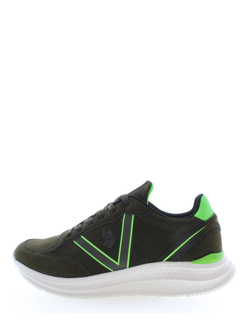 Verde Polyurethane Men Sneaker