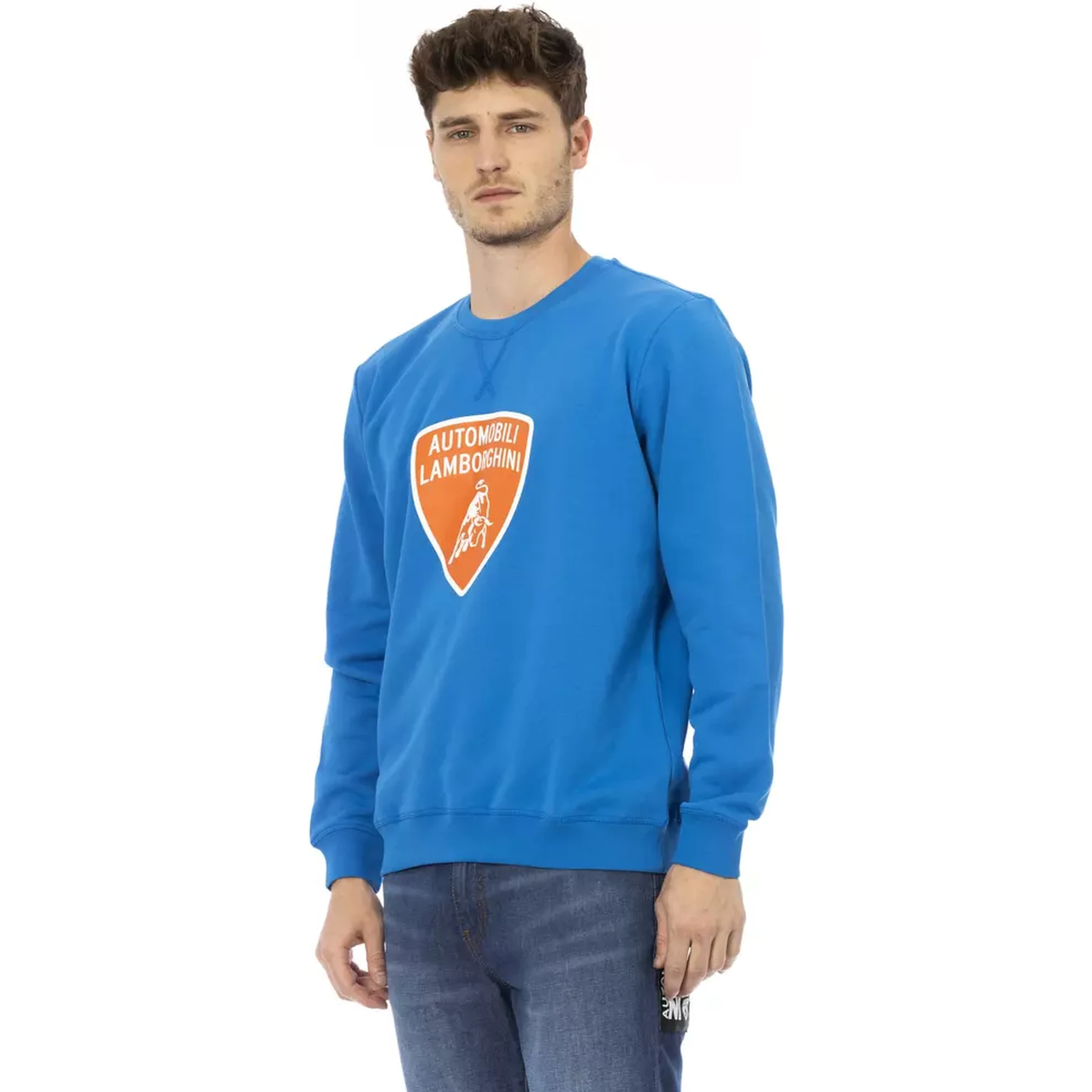 Blue Cotton Sweater