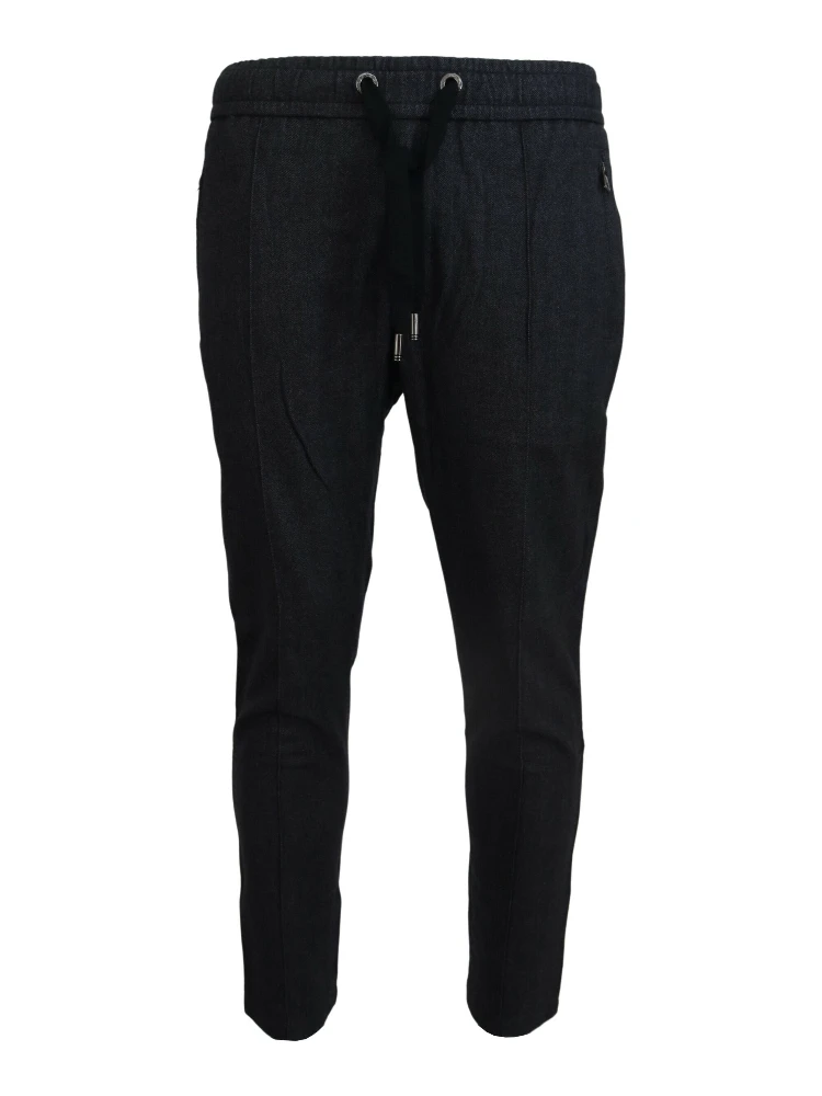 Gray Cotton Jogger Men Pants
